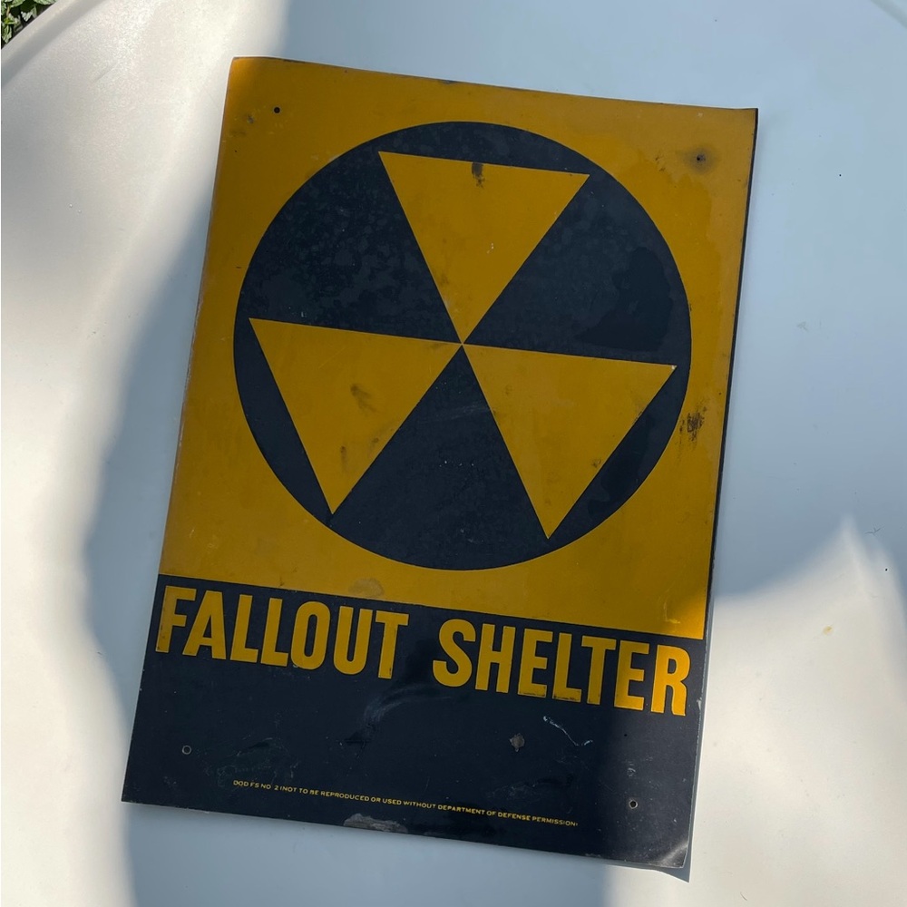 Fallout Shelter Sign